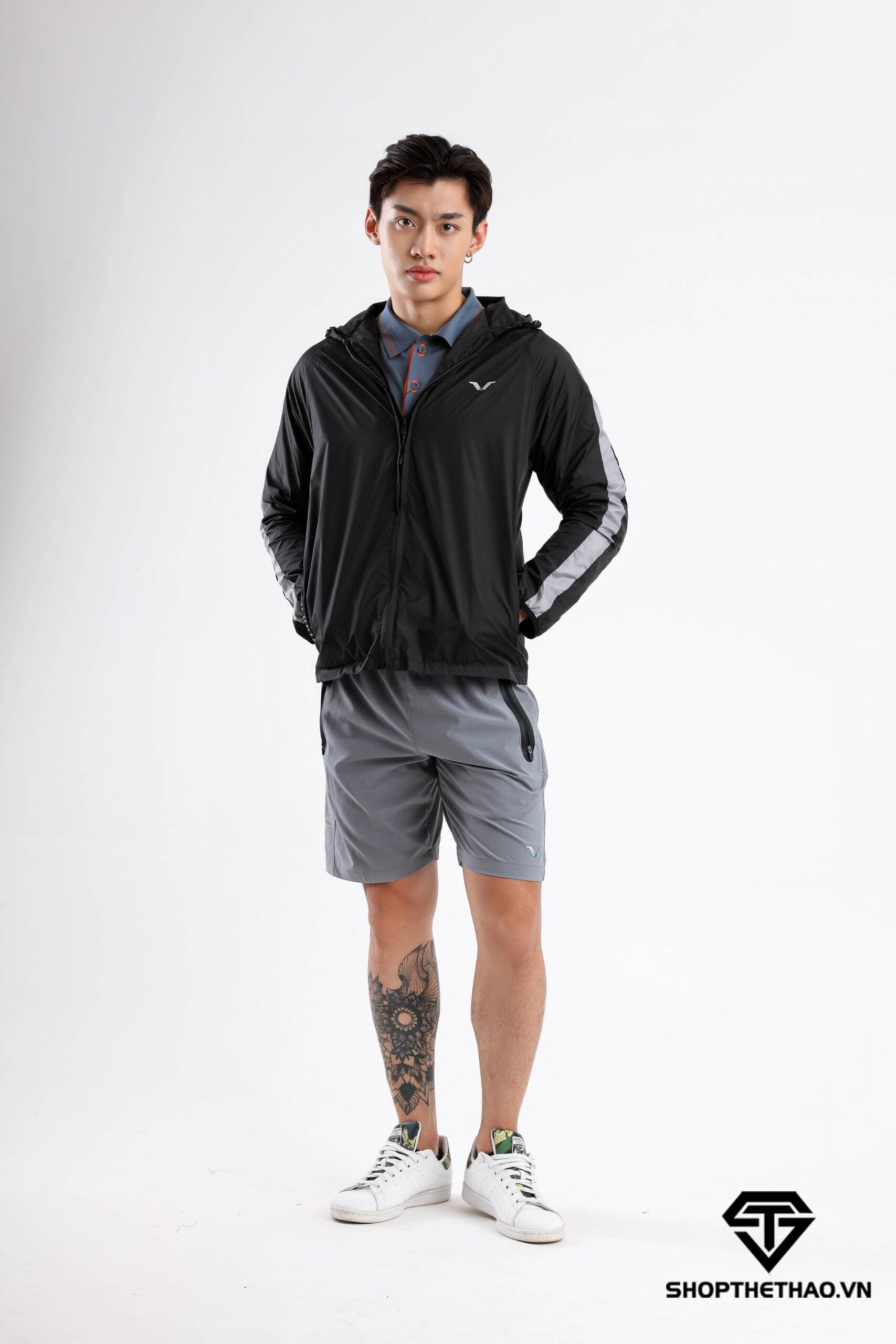 Áo Khoác Gió Nam Cao Cấp 2 Lớp Bền Mầu 02